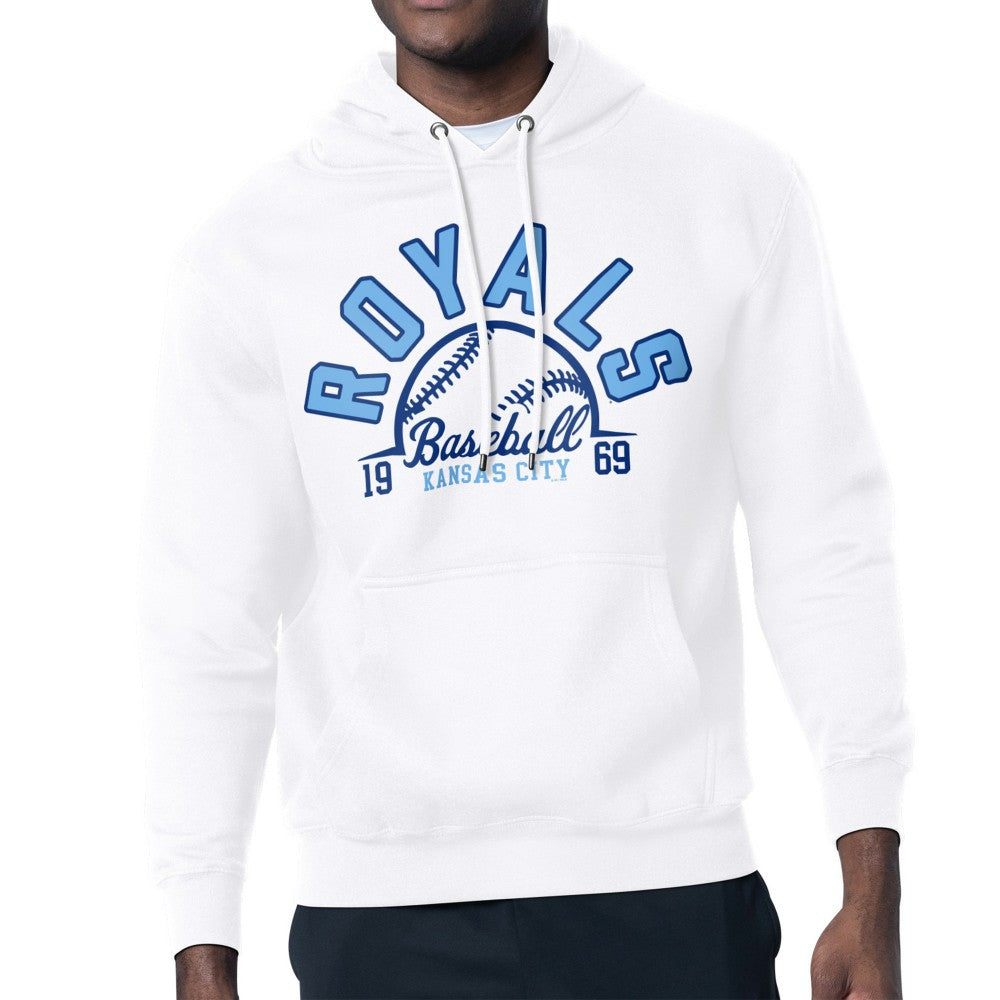 Kansas City Royals Starter Half Ball Team Graphic Pullover Hoodie | MLB US