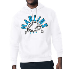 Miami Marlins Starter Half Ball Team Graphic Pullover Hoodie | MLB Online