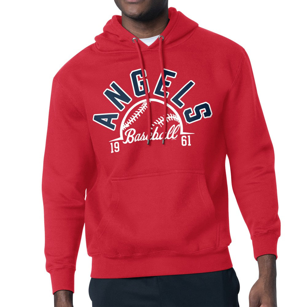 Los Angeles Angels Starter Half Ball Team Graphic Pullover Hoodie | MLB US