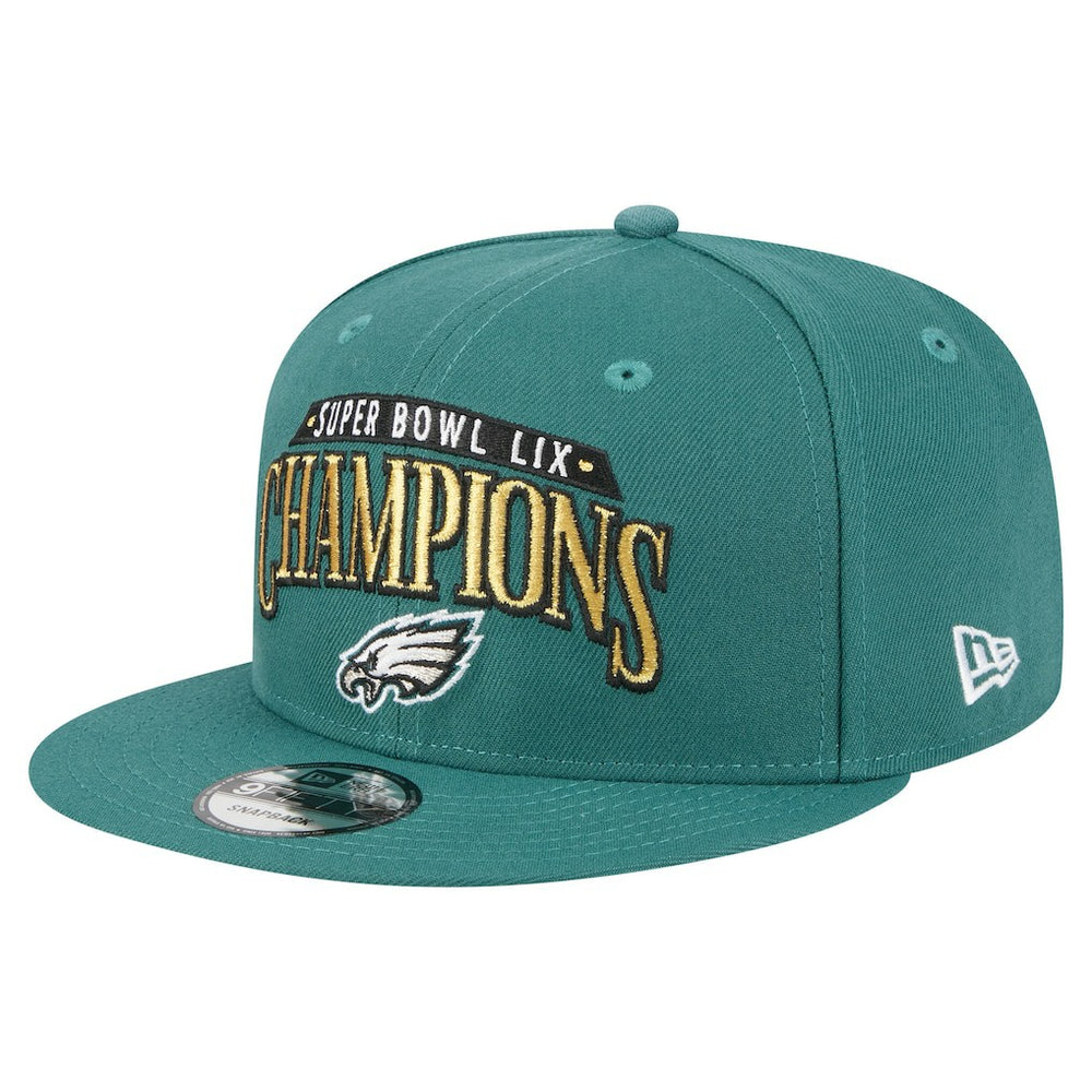 Philadelphia Eagles New Era Super Bowl LIX Champions 9FIFTY Snapback Hat
