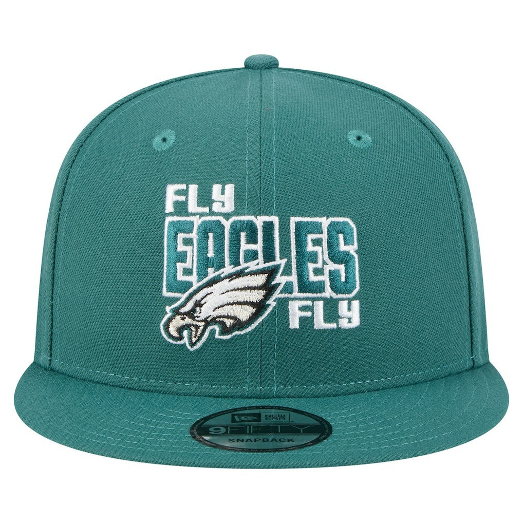 Philadelphia Eagles New Era Super Bowl LIX Champions Side Patch 9FIFTY Snapback Hat