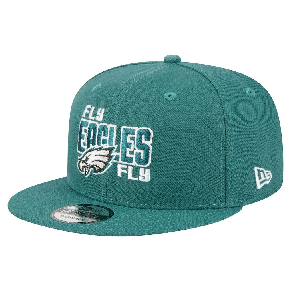 Philadelphia Eagles New Era Super Bowl LIX Champions Side Patch 9FIFTY Snapback Hat