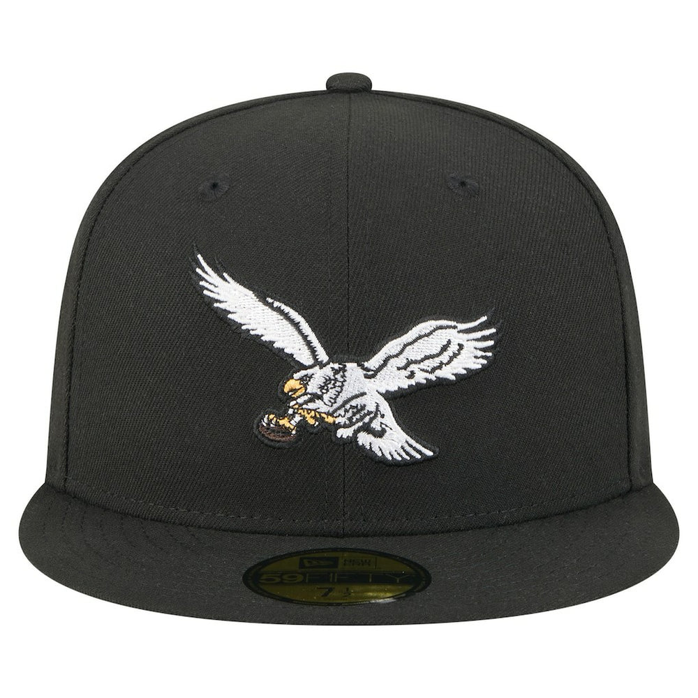Philadelphia Eagles New Era Super Bowl LIX Champions Historic Side Patch 59FIFTY Fitted Hat