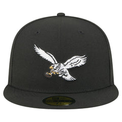 Philadelphia Eagles New Era Super Bowl LIX Champions Historic Side Patch 59FIFTY Fitted Hat