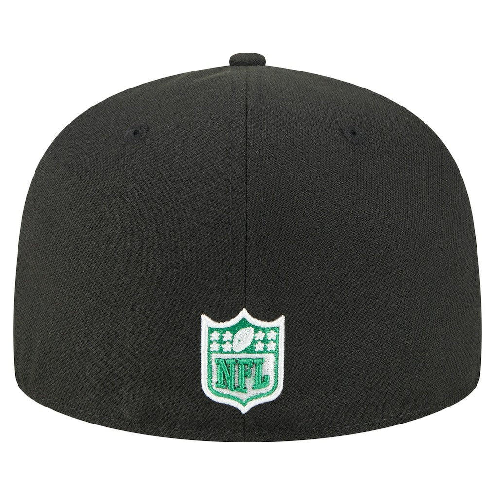 Philadelphia Eagles New Era Super Bowl LIX Champions Historic Side Patch 59FIFTY Fitted Hat