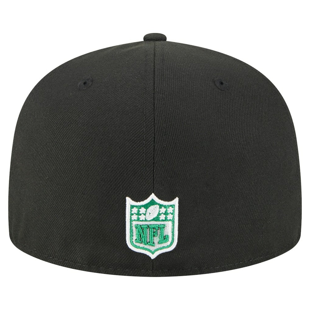 Philadelphia Eagles New Era Super Bowl LIX Champions Historic Side Patch 59FIFTY Fitted Hat
