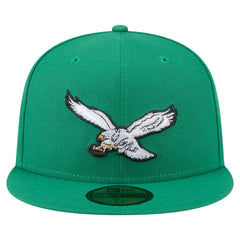 Philadelphia Eagles New Era Super Bowl LIX Champions Historic Side Patch 59FIFTY Fitted Hat