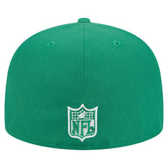 Philadelphia Eagles New Era Super Bowl LIX Champions Historic Side Patch 59FIFTY Fitted Hat