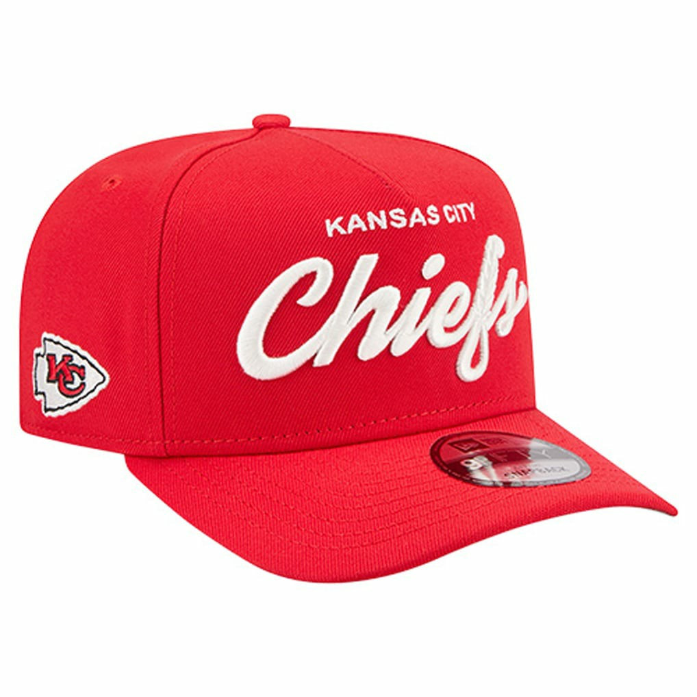Kansas City Chiefs New Era Local Play A-Frame 9FIFTY Snapback Hat