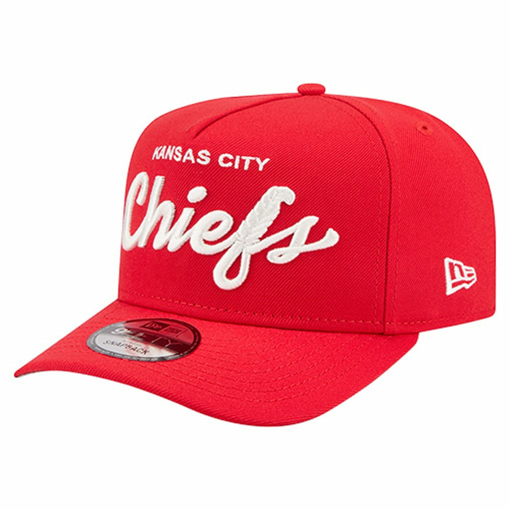 Kansas City Chiefs New Era Local Play A-Frame 9FIFTY Snapback Hat