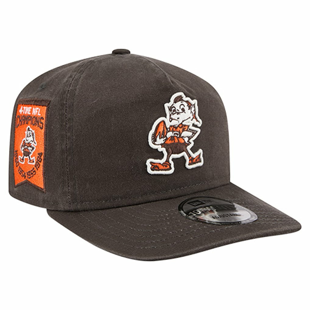 Cleveland Browns New Era Championship 19TWENTY Adjustable Hat