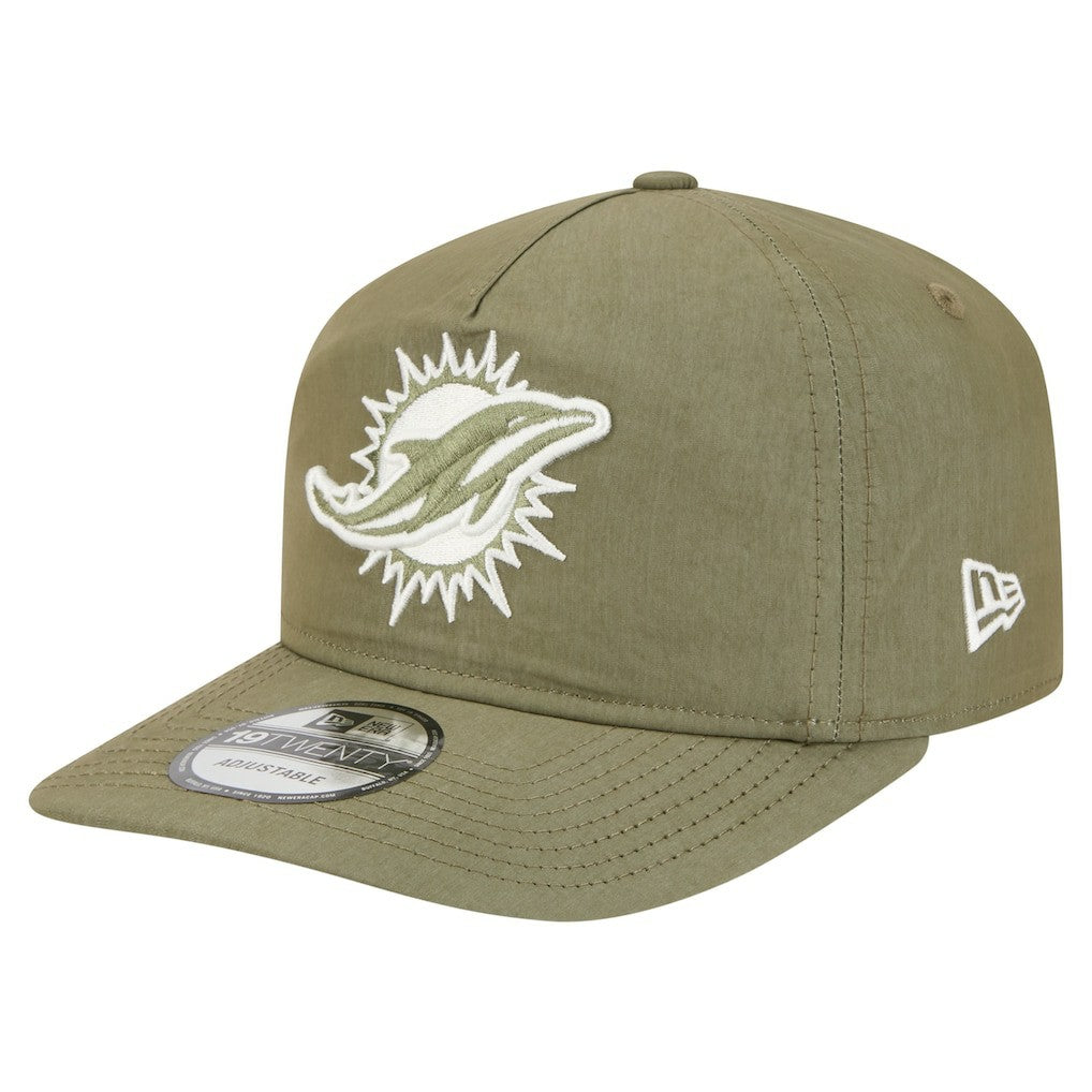 Miami Dolphins New Era Nylon 19TWENTY Adjustable Hat