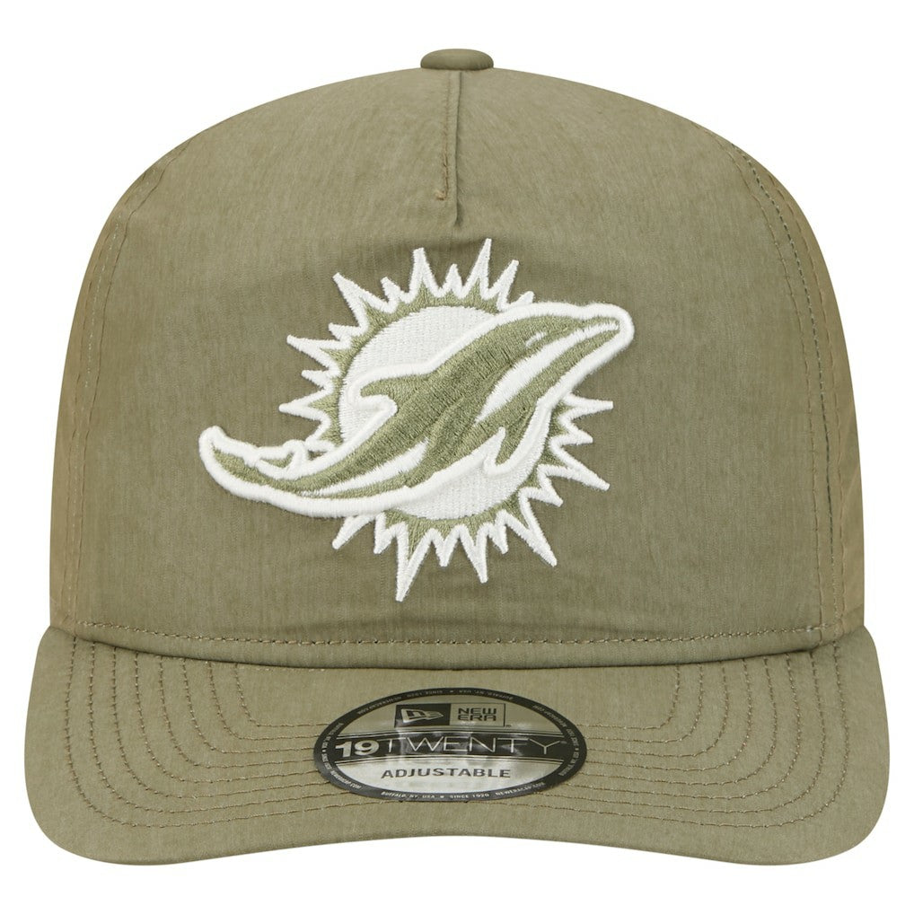 Miami Dolphins New Era Nylon 19TWENTY Adjustable Hat