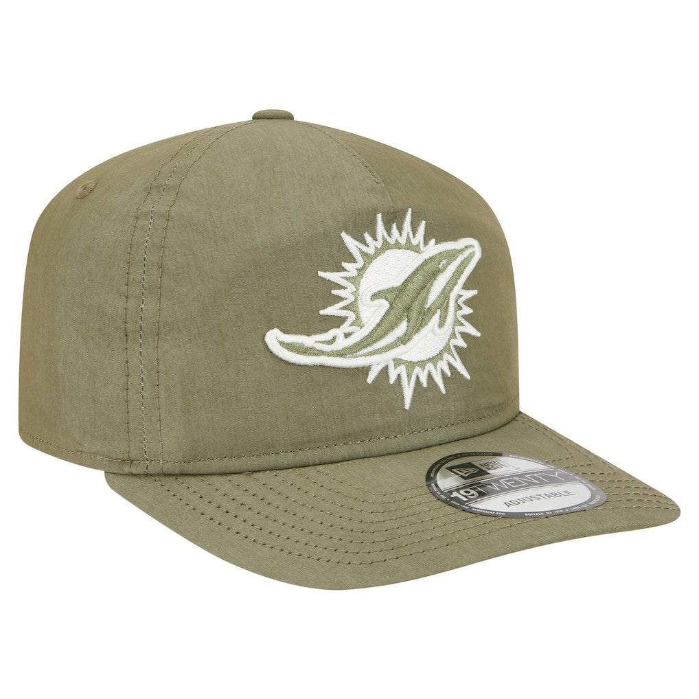 Miami Dolphins New Era Nylon 19TWENTY Adjustable Hat