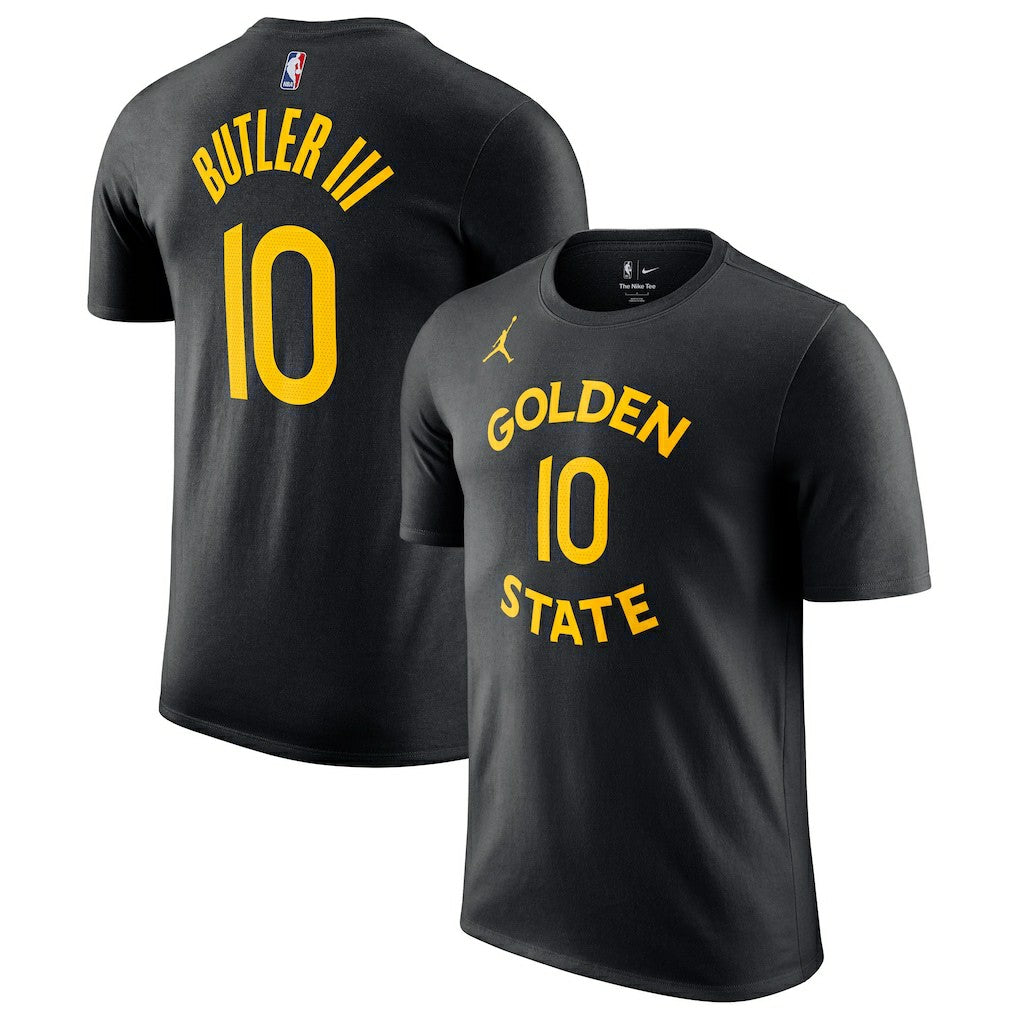 Jimmy Butler III Golden State Warriors Jordan Brand Statement Edition Name & Number T-Shirt sale Online