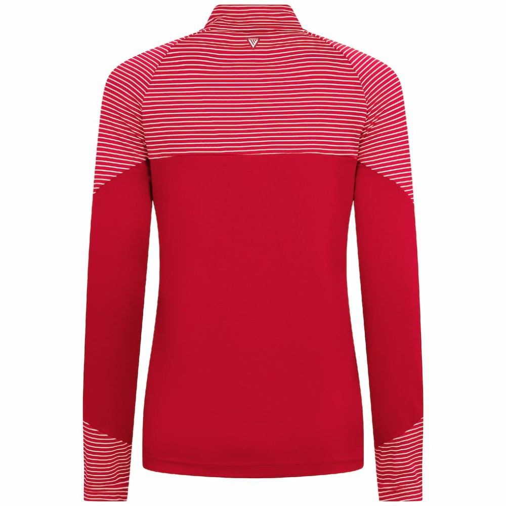 Philadelphia Phillies Levelwear Women's Classic Stripes Insignia 2.0 Raglan Quarter-Zip Top | MLB Online