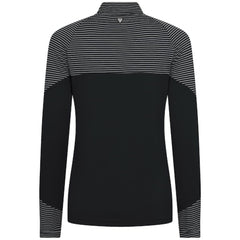 San Diego Padres Levelwear Women's Classic Stripes Insignia 2.0 Raglan Quarter-Zip Top | MLB Shop