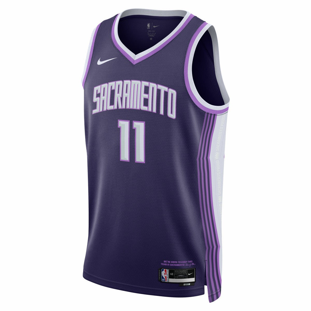 Domantas Sabonis Sacramento Kings Unisex 2025/26 Swingman Jersey Online
