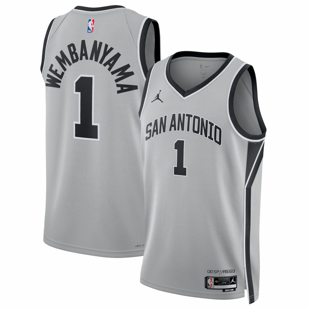 Victor Wembanyama San Antonio Spurs Jordan Brand Unisex Swingman Jersey New
