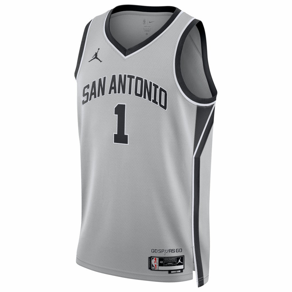 Victor Wembanyama San Antonio Spurs Jordan Brand Unisex Swingman Jersey New