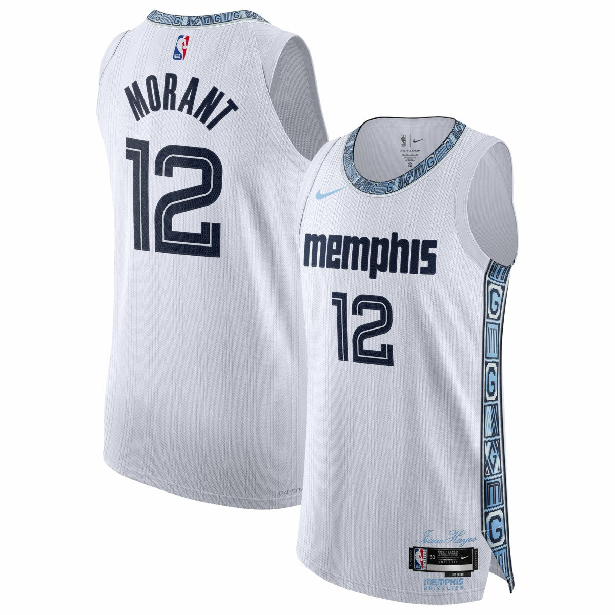 Ja Morant Memphis Grizzlies Unisex 2025/26 Authentic Jersey Discount