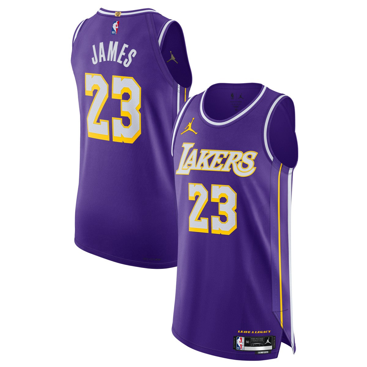 LeBron James Los Angeles Lakers Jordan Brand Unisex 2025/26 Authentic Jersey Discount