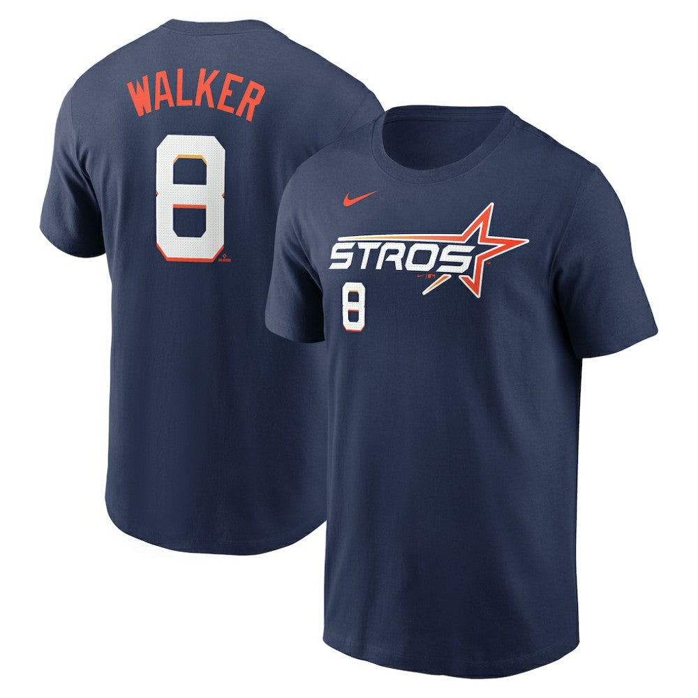 Christian Walker Houston Astros Nike 2025 City Connect Fuse Name & Number T-Shirt | MLB US