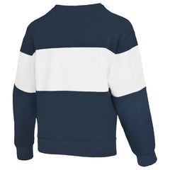 Dallas Cowboys  Lauren James Women's Bling Colorblock Terry Sweatshirt