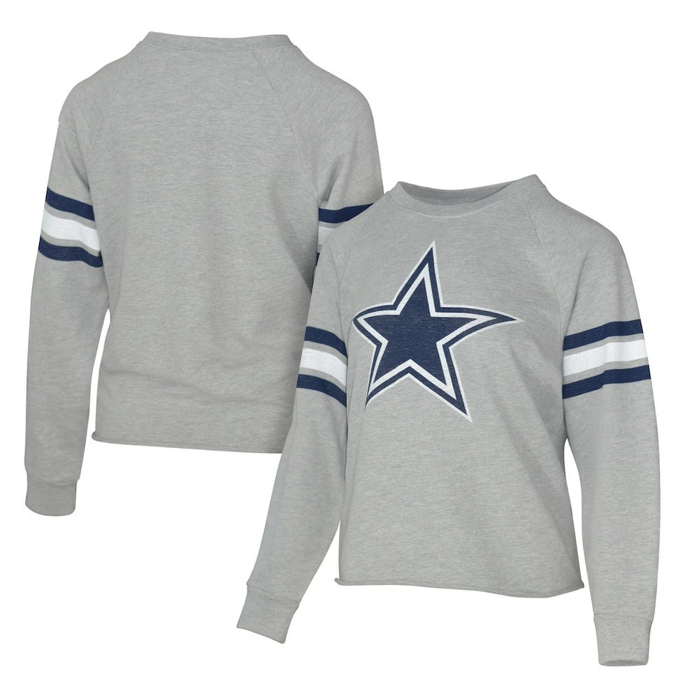 Dallas Cowboys  Lauren James Women's Raglan Terry Sweatshirt