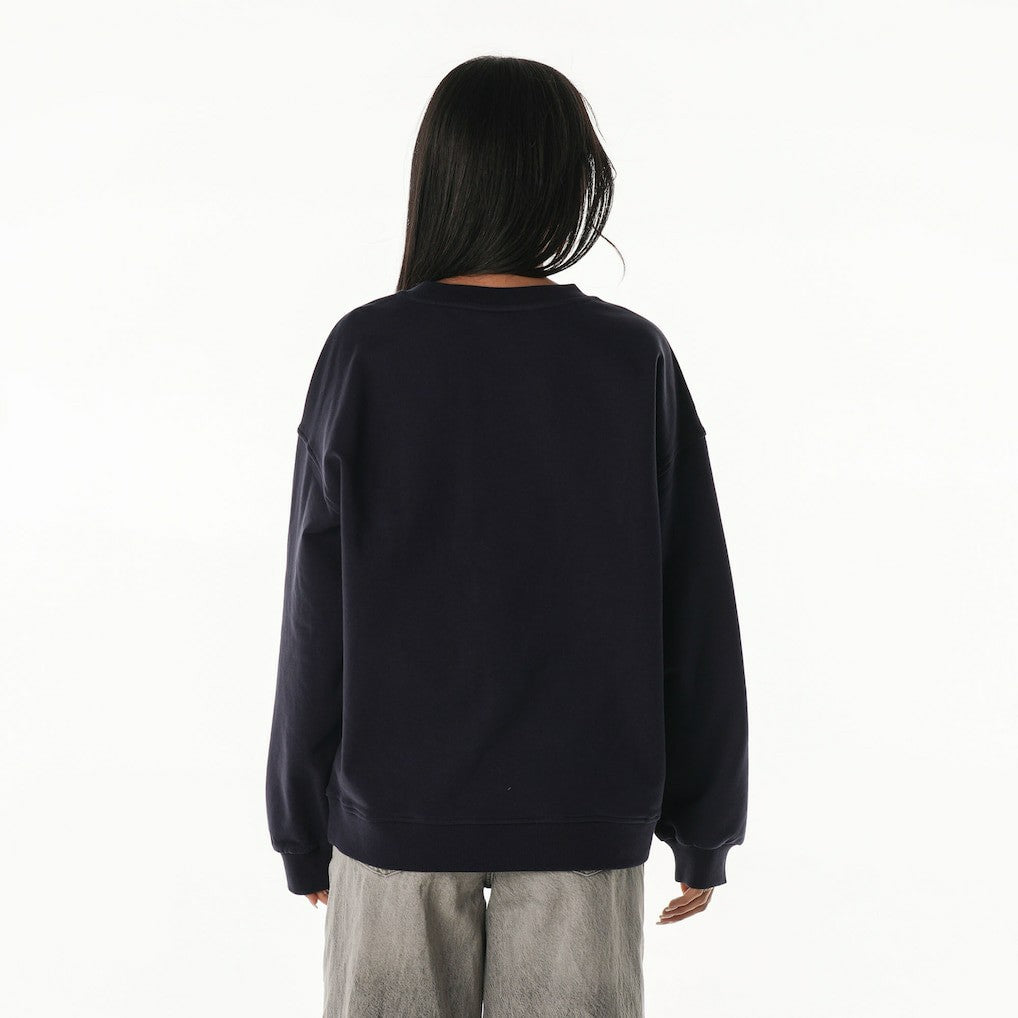 Dallas Cowboys  The Wild Collective Women's Rock Crystal Oversized Crewneck Sweatshirt