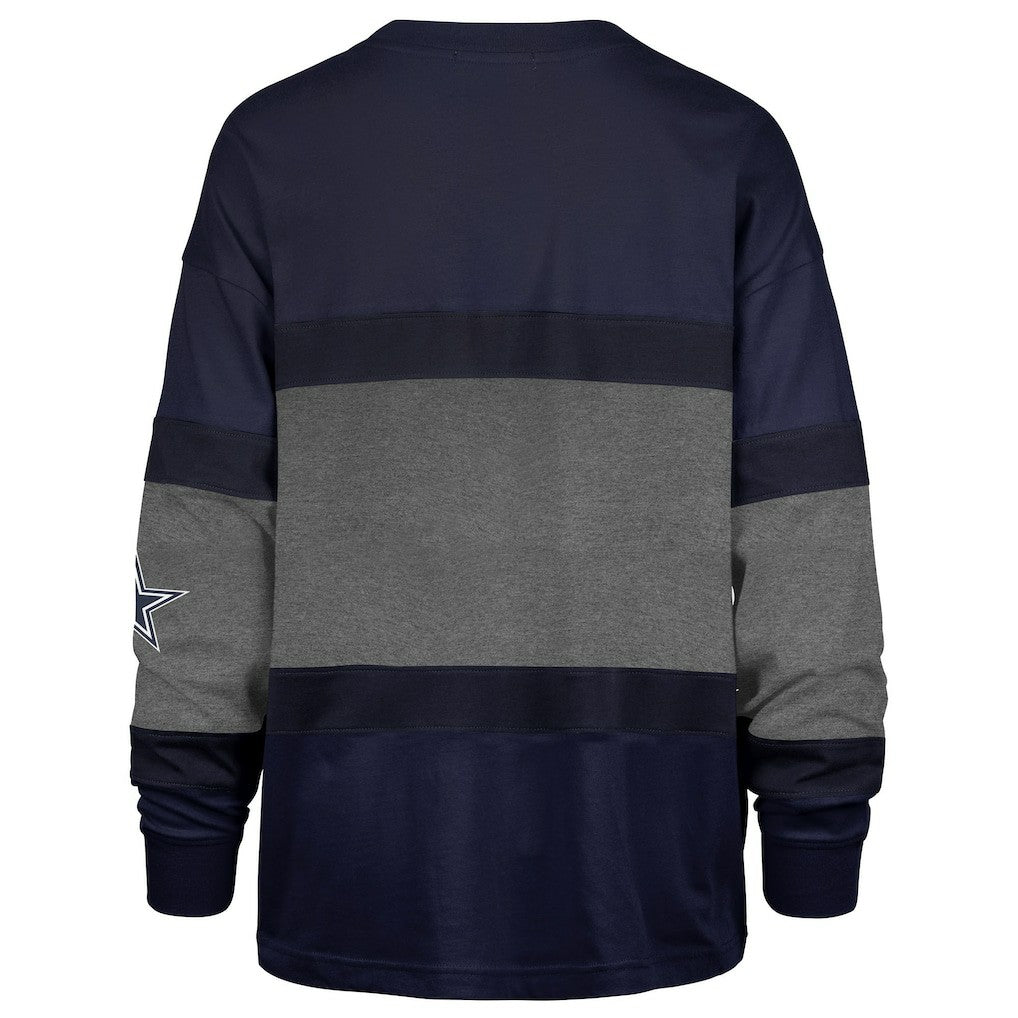 Dallas Cowboys 47 brand '47 Women's Breezyway Archive Long Sleeve T-Shirt
