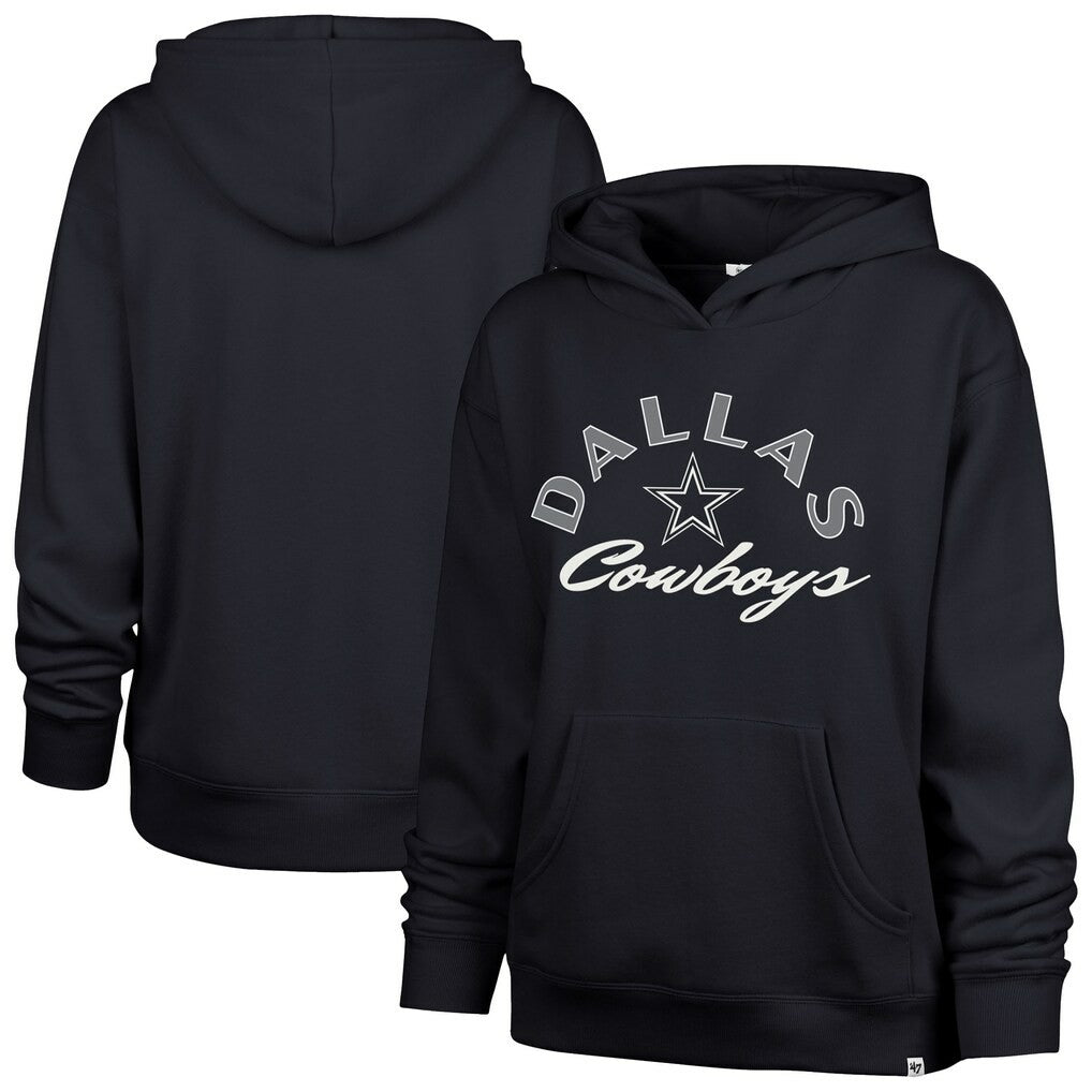 Dallas Cowboys 47 brand '47 Women's Whirlwind Naomi Pullover Hoodie