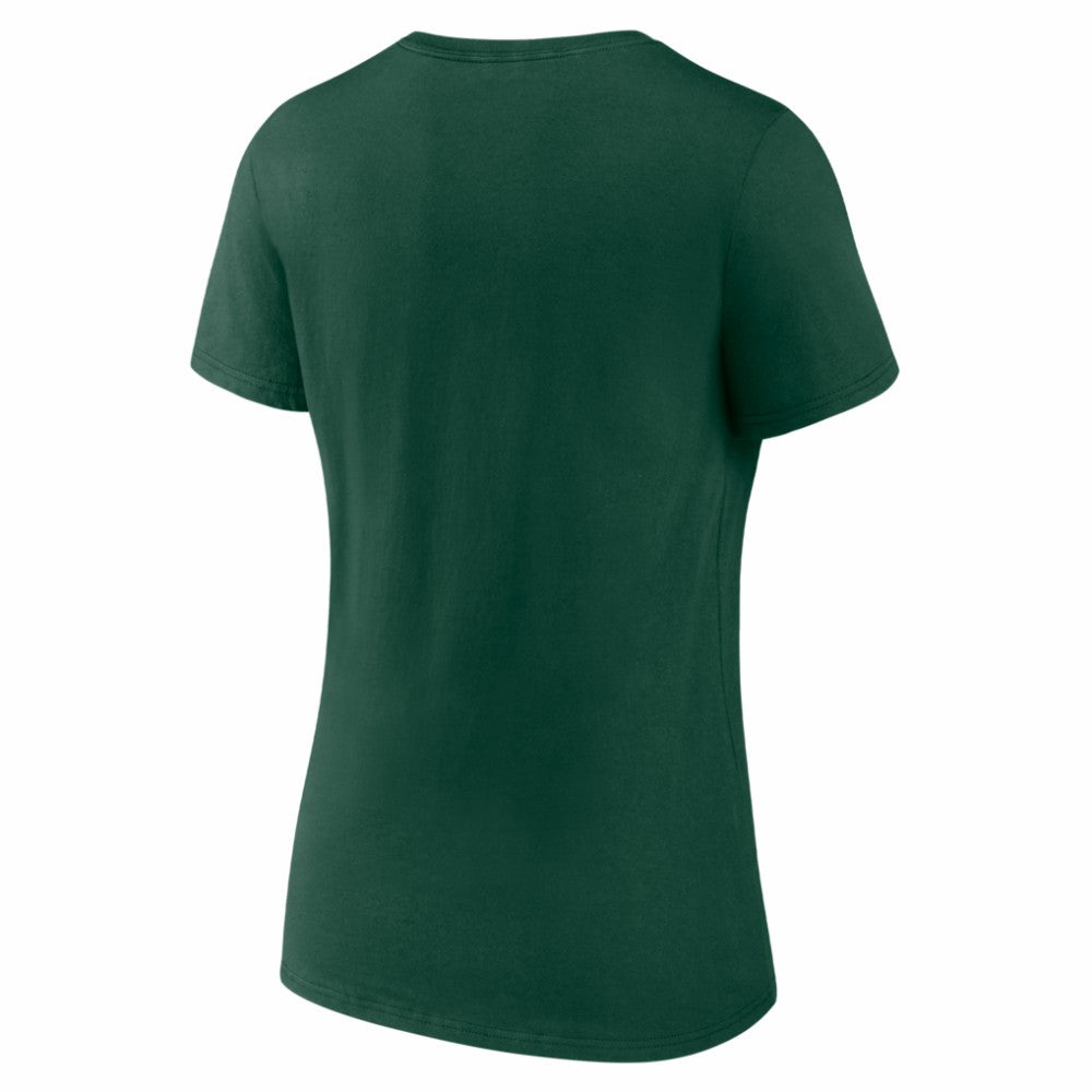 Athletics Women's Logo V-Neck T-Shirt | MLB For sale