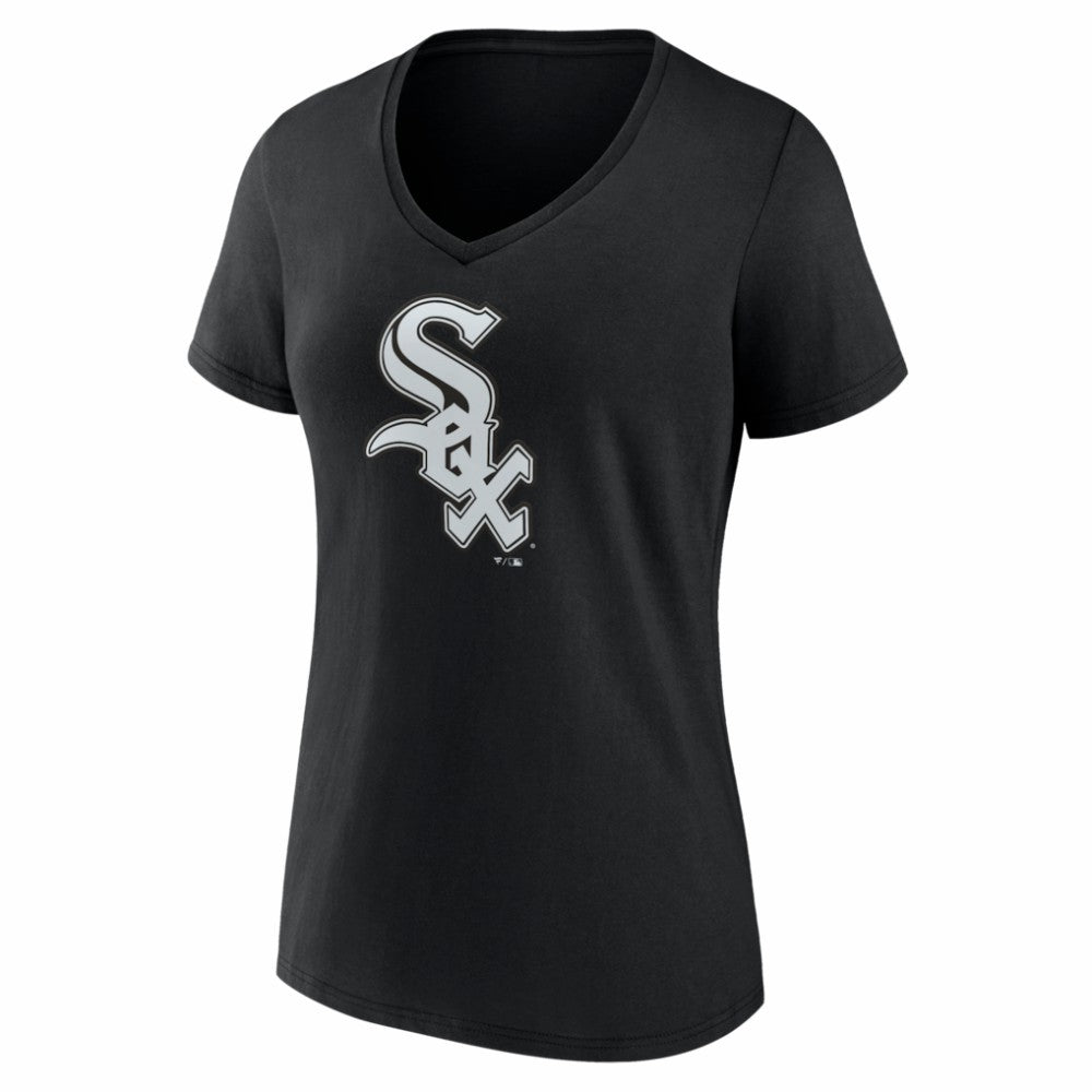 Chicago White Sox Women's Logo V-Neck T-Shirt | MLB Discount