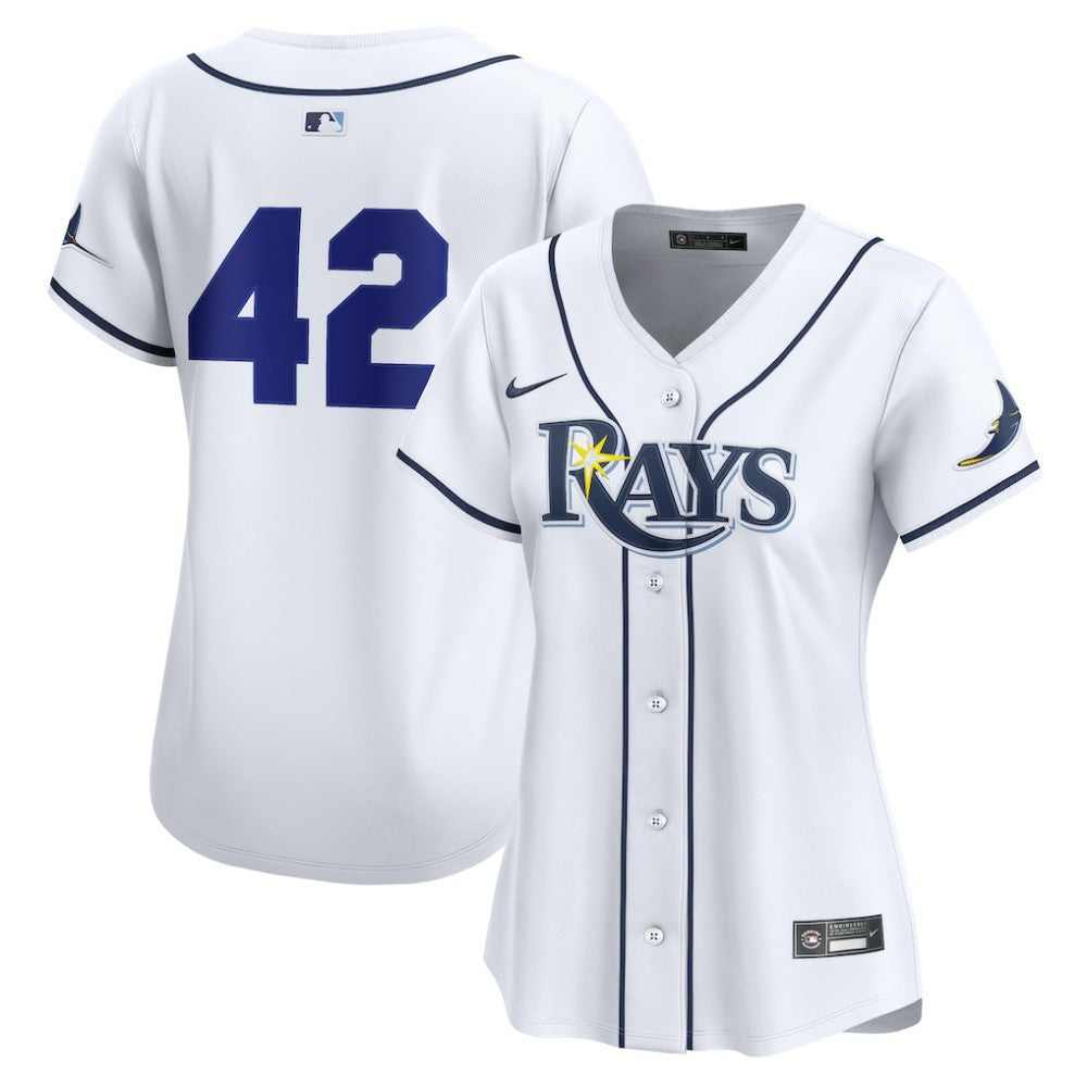 Tampa Bay Rays Nike Home 2025 Jackie Robinson Day Limited Jersey – White | MLB Shop