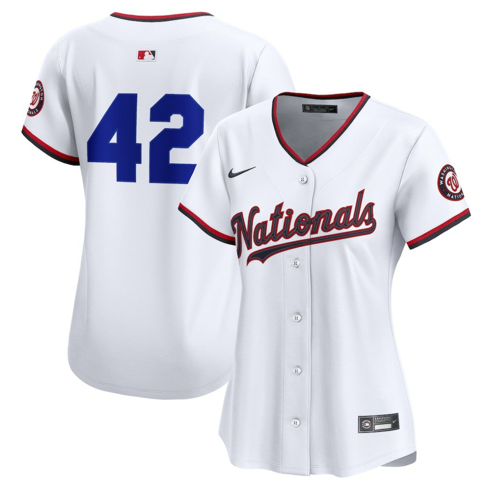Washington Nationals Nike Home 2025 Jackie Robinson Day Limited Jersey – White | MLB On Sale