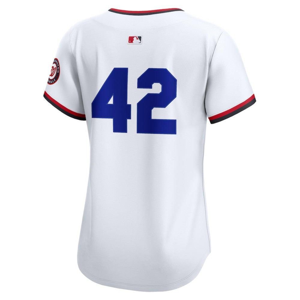 Washington Nationals Nike Home 2025 Jackie Robinson Day Limited Jersey – White | MLB On Sale