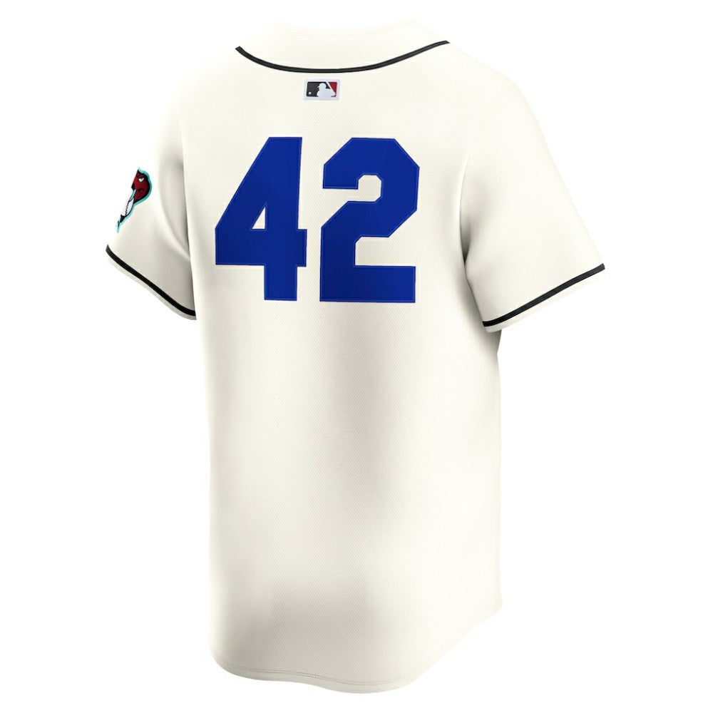 Arizona Diamondbacks Nike Home 2025 Jackie Robinson Day Limited Jersey – Cream | MLB Outlet