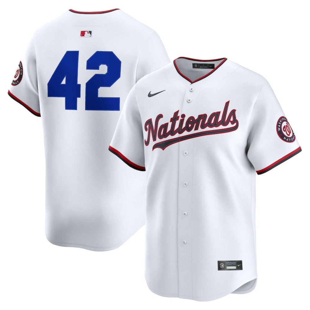 Washington Nationals Nike Home 2025 Jackie Robinson Day Limited Jersey – White | MLB US