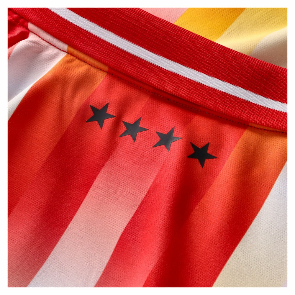 Kansas City Chiefs Fanatics NFL Football x Football Collared Fan Top