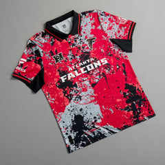 Atlanta Falcons Fanatics NFL Football x Football Collared Fan Top
