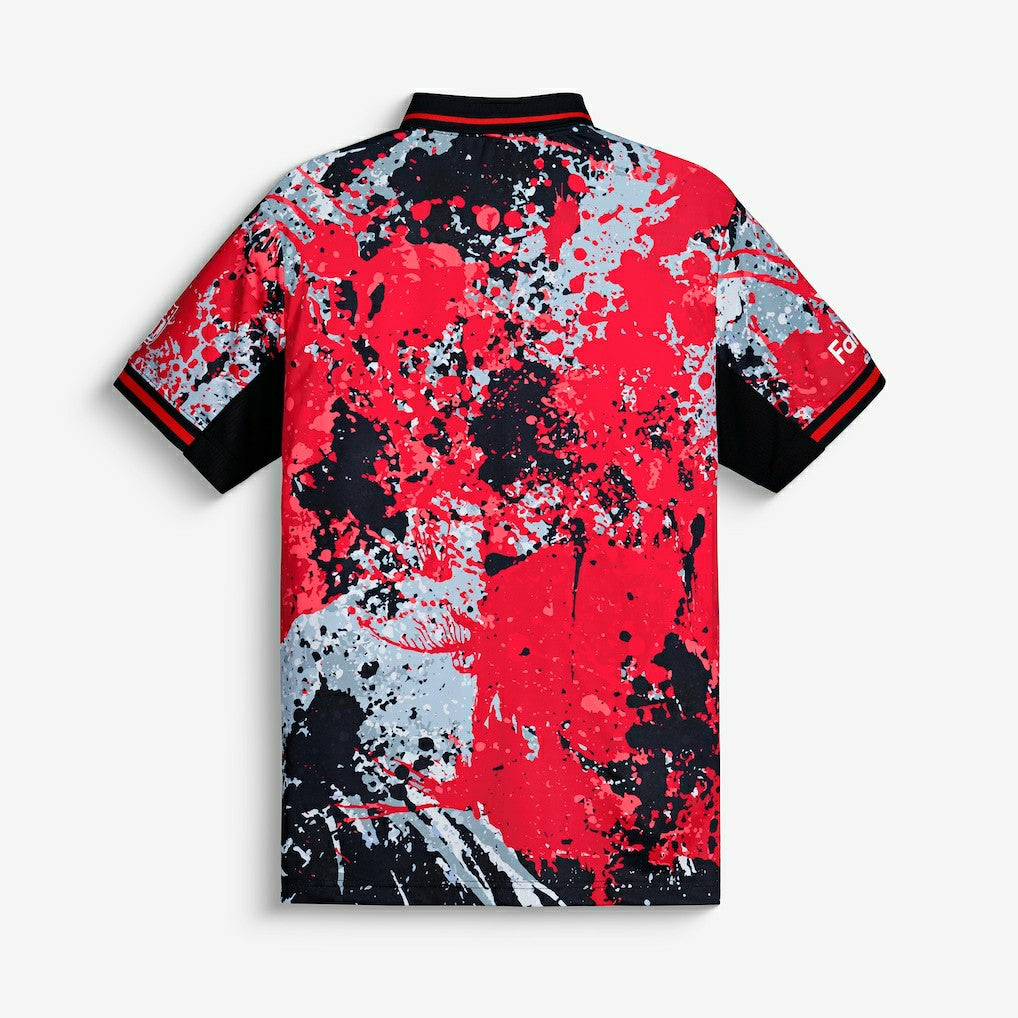 Atlanta Falcons Fanatics NFL Football x Football Collared Fan Top