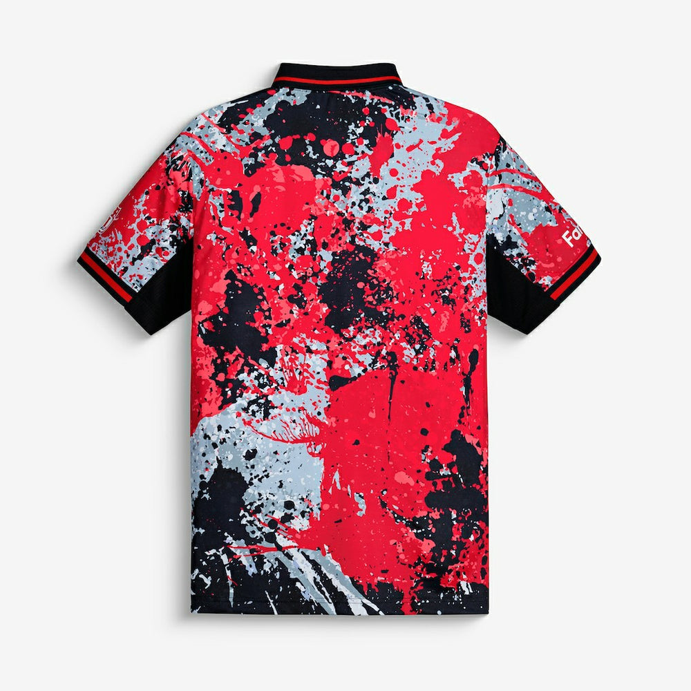 Atlanta Falcons Fanatics NFL Football x Football Collared Fan Top