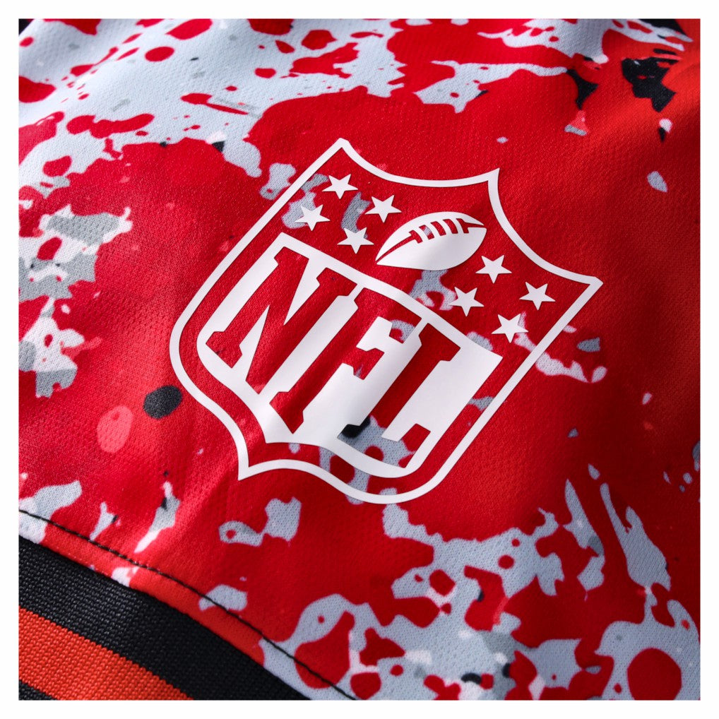 Atlanta Falcons Fanatics NFL Football x Football Collared Fan Top