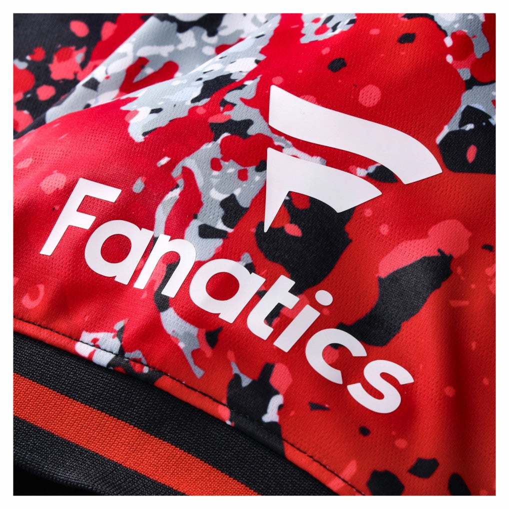 Atlanta Falcons Fanatics NFL Football x Football Collared Fan Top