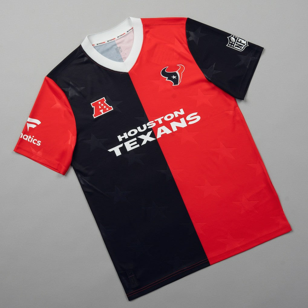 Houston Texans Fanatics NFL Football x Football V-Neck Fan Top