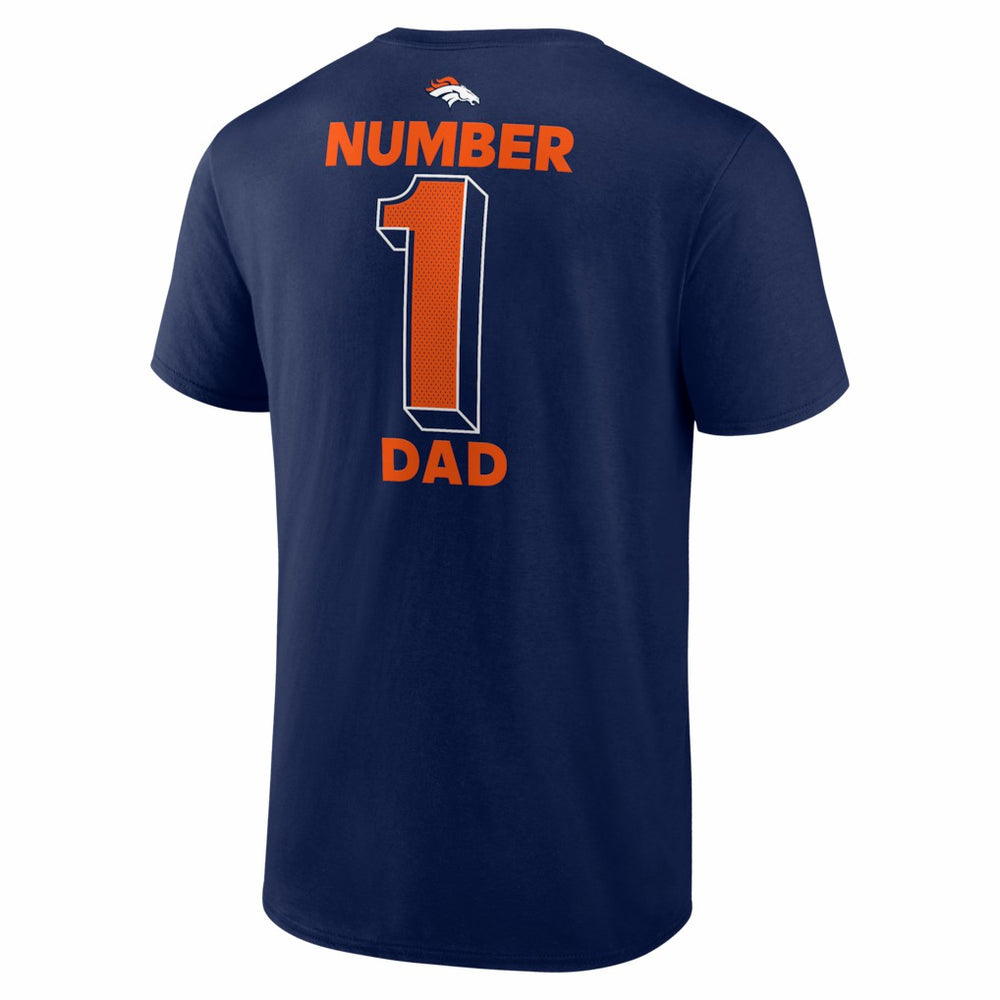 Denver Broncos  #1 Dad Jersey T-Shirt