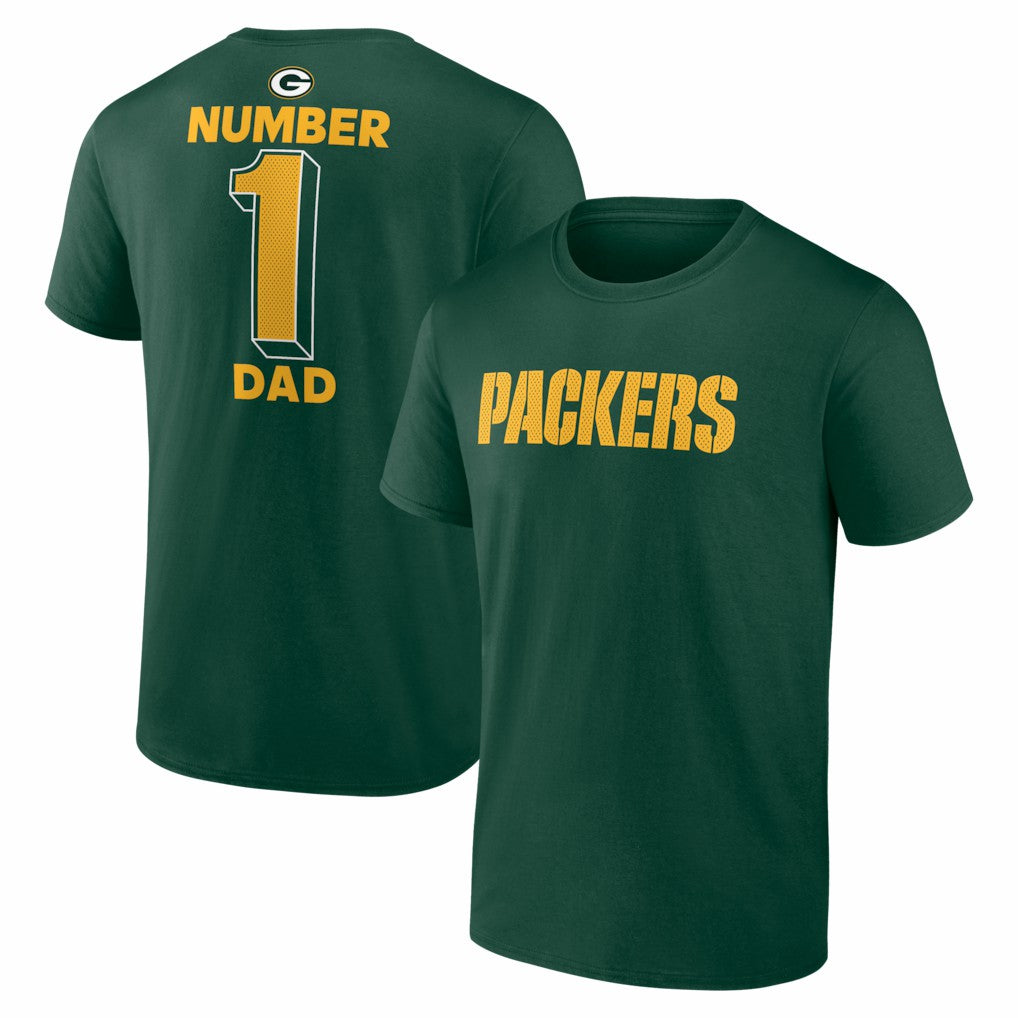 Green Bay Packers  #1 Dad Jersey T-Shirt