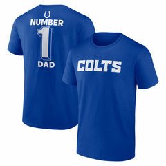 Indianapolis Colts  #1 Dad Jersey T-Shirt