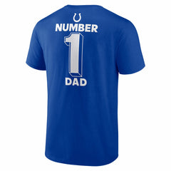 Indianapolis Colts  #1 Dad Jersey T-Shirt